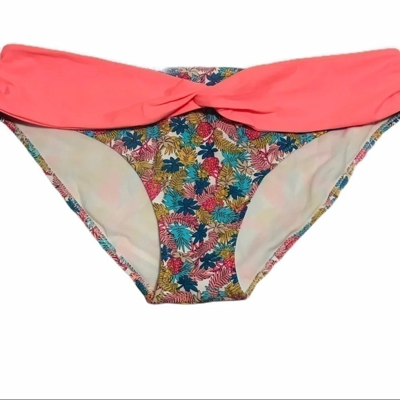 TROPICAL print swimsuit bottom. New - Picture 4 of 6